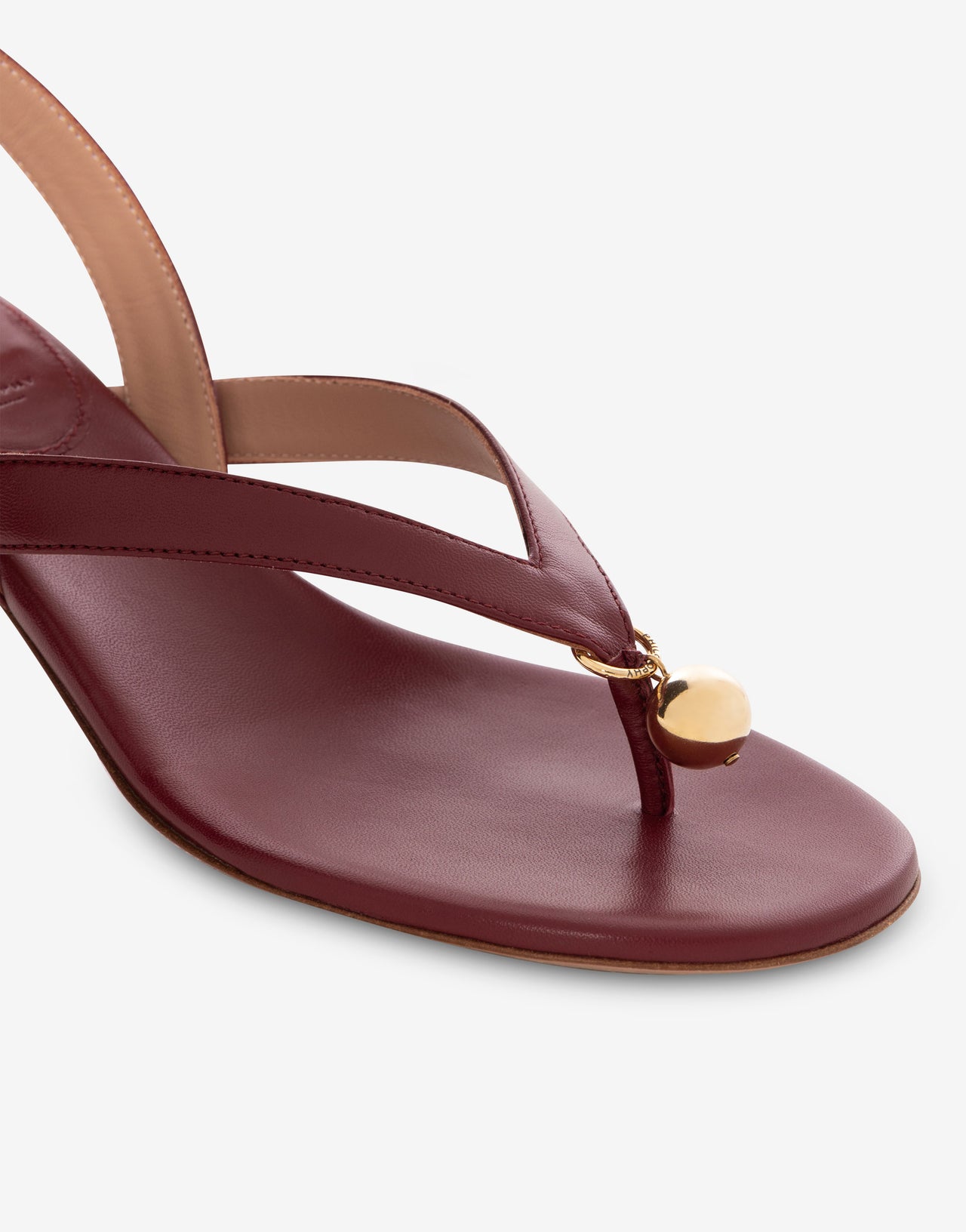 Malone Souliers x Philosophy 'Lucie' slingback sandal in nappa leather