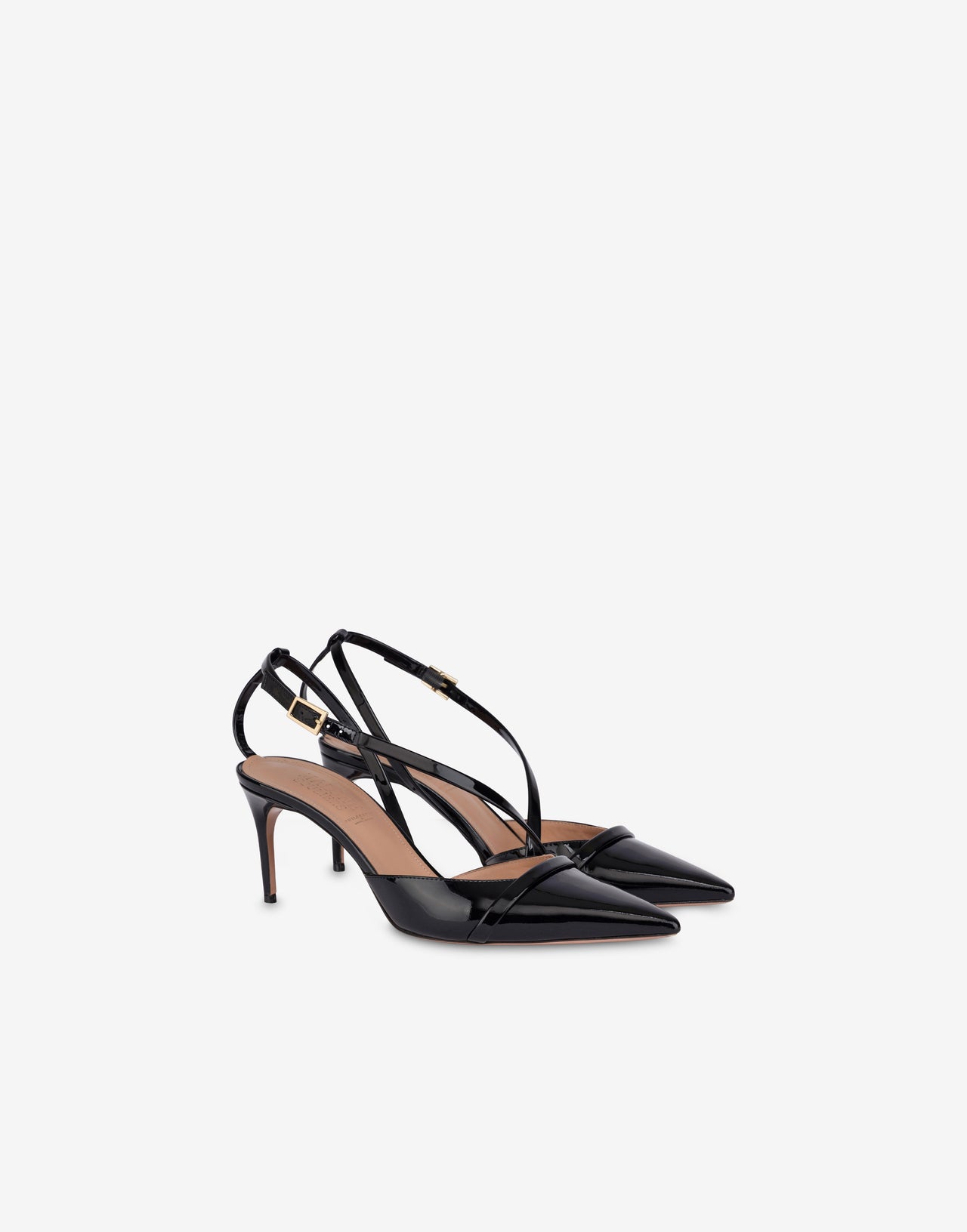 Malone Souliers x Philosophy patent leather slingback