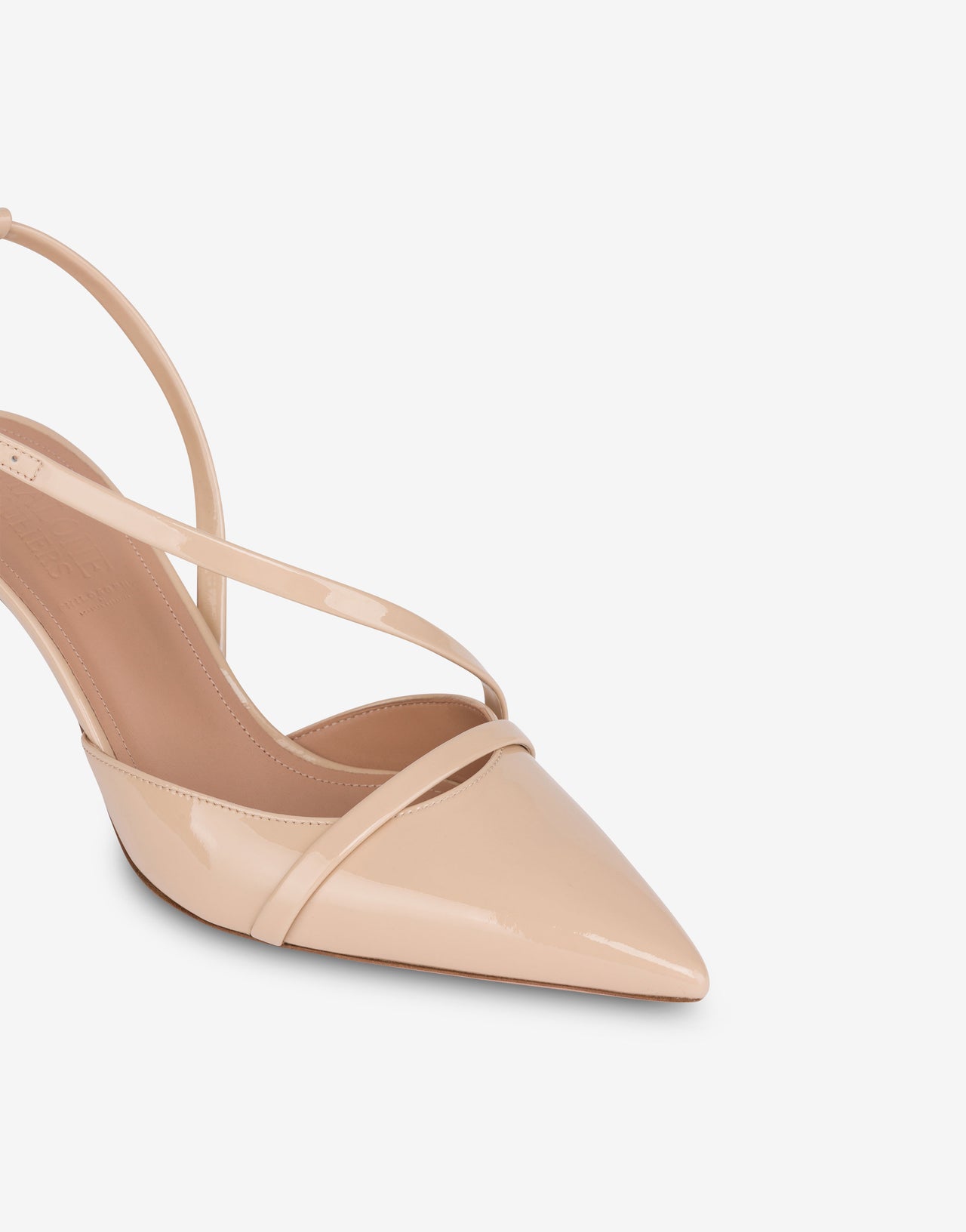Malone Souliers x Philosophy patent leather slingback