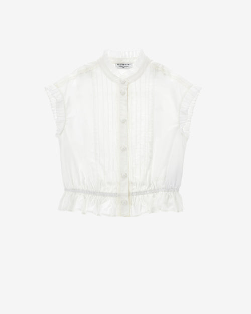 Kids top romantico in cotone