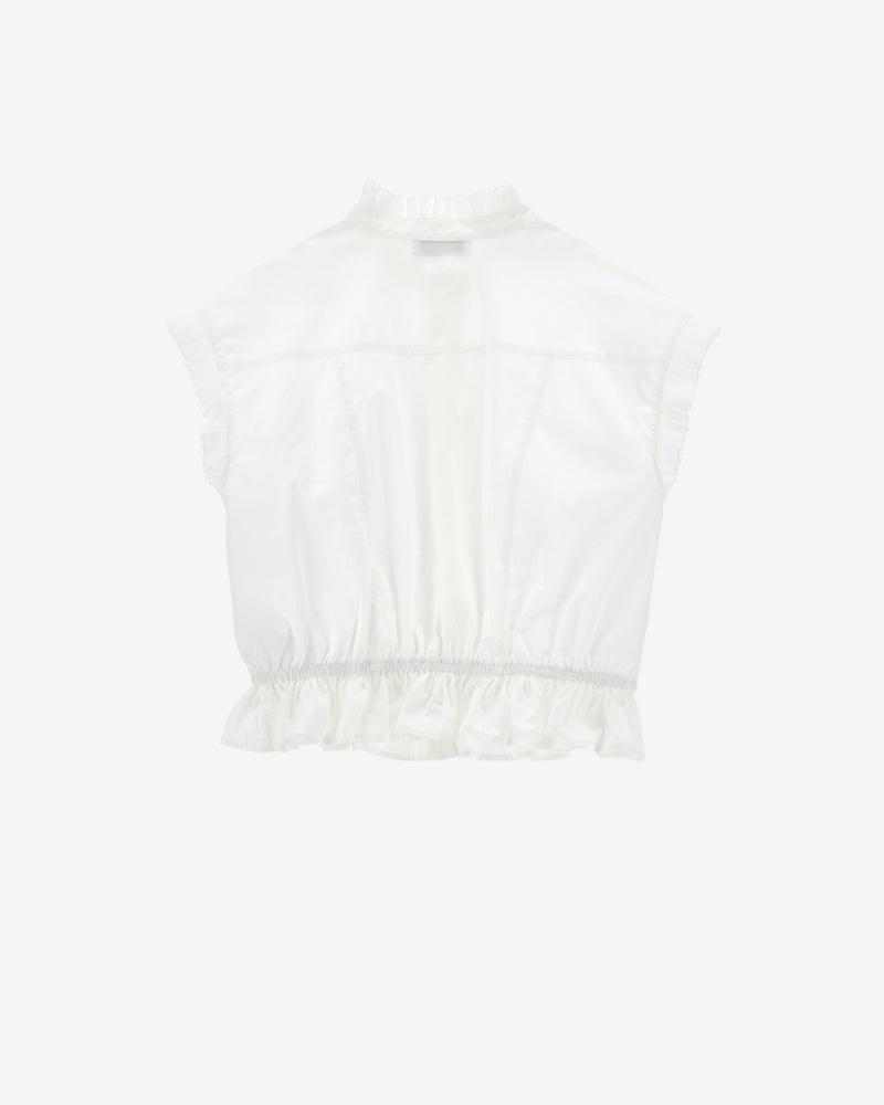 Romantic cotton kids top