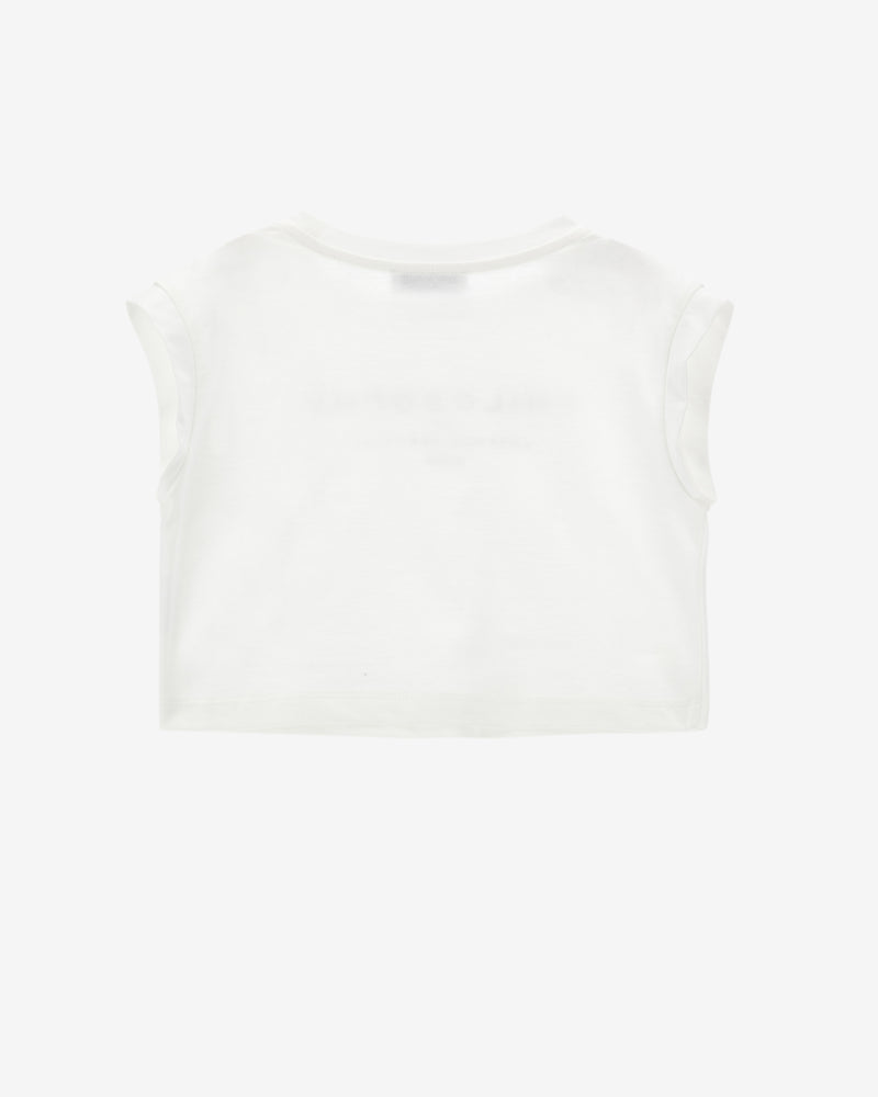 Kids cotton T-shirt with PLS logo