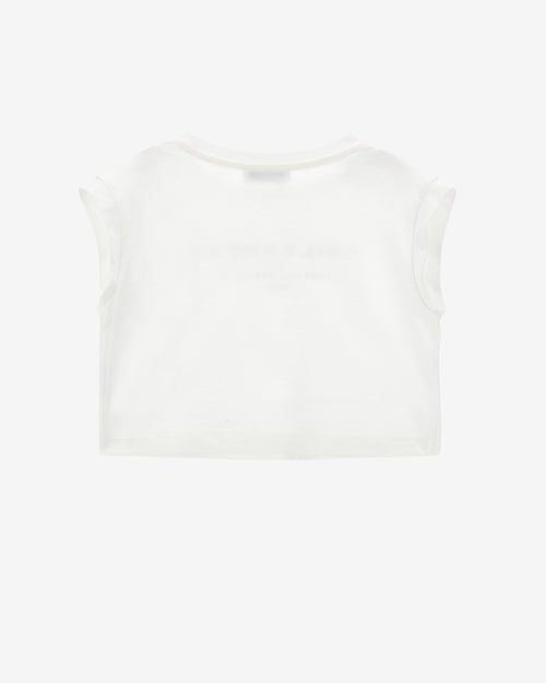 Kids cotton T-shirt with PLS logo