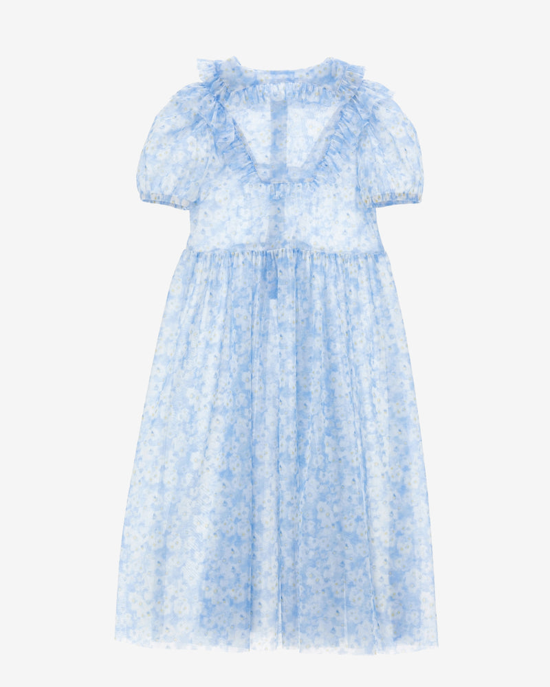 Kids elegant dress with flower print