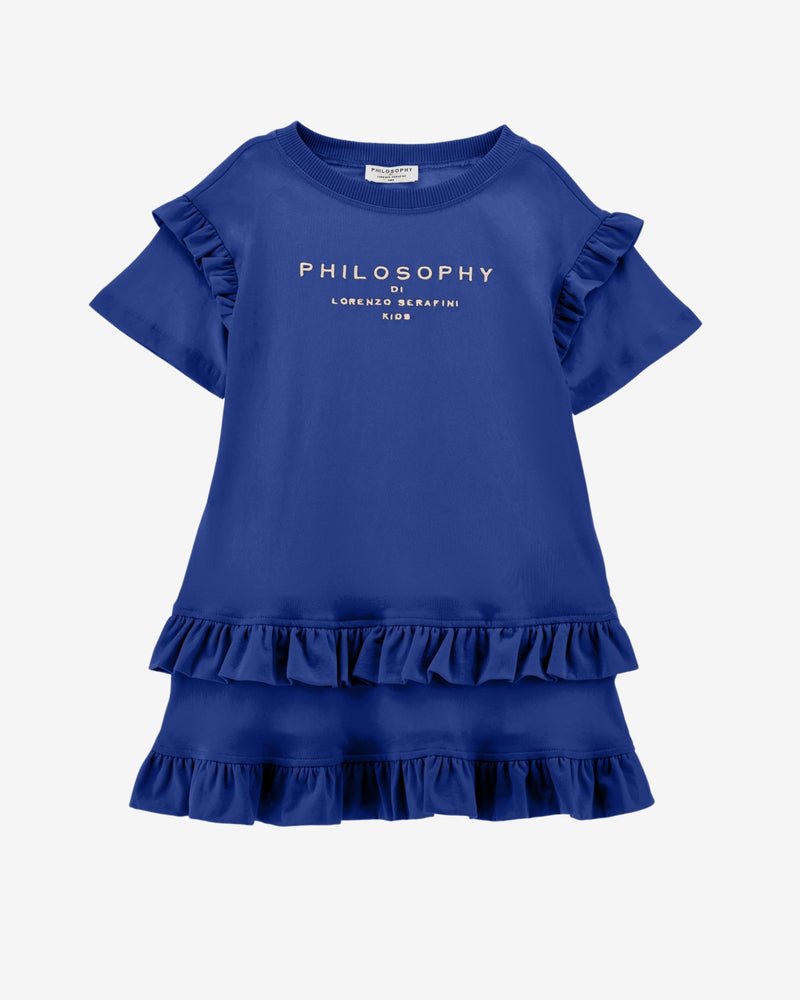 Kids dress with flounces
