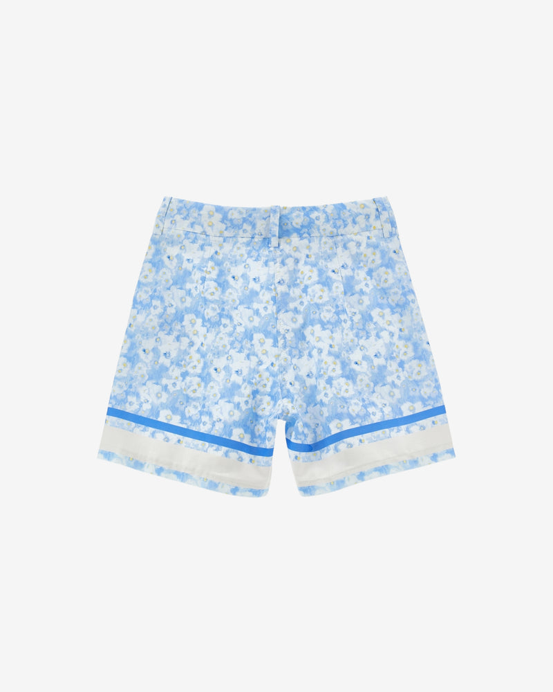 Kinder-Bermudashorts aus Baumwolle mit Blumenprint