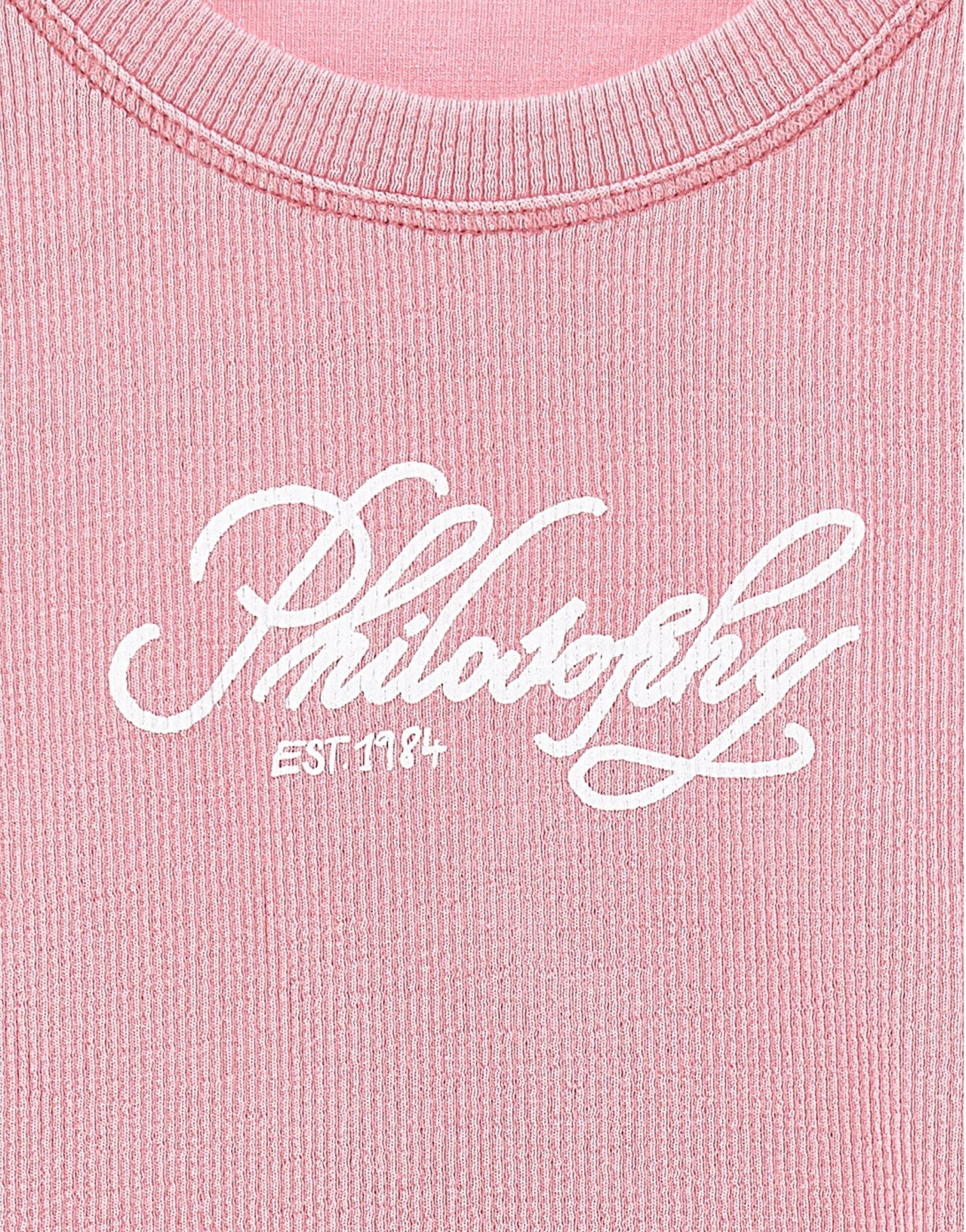 Camiseta infantil con logotipo en cursiva