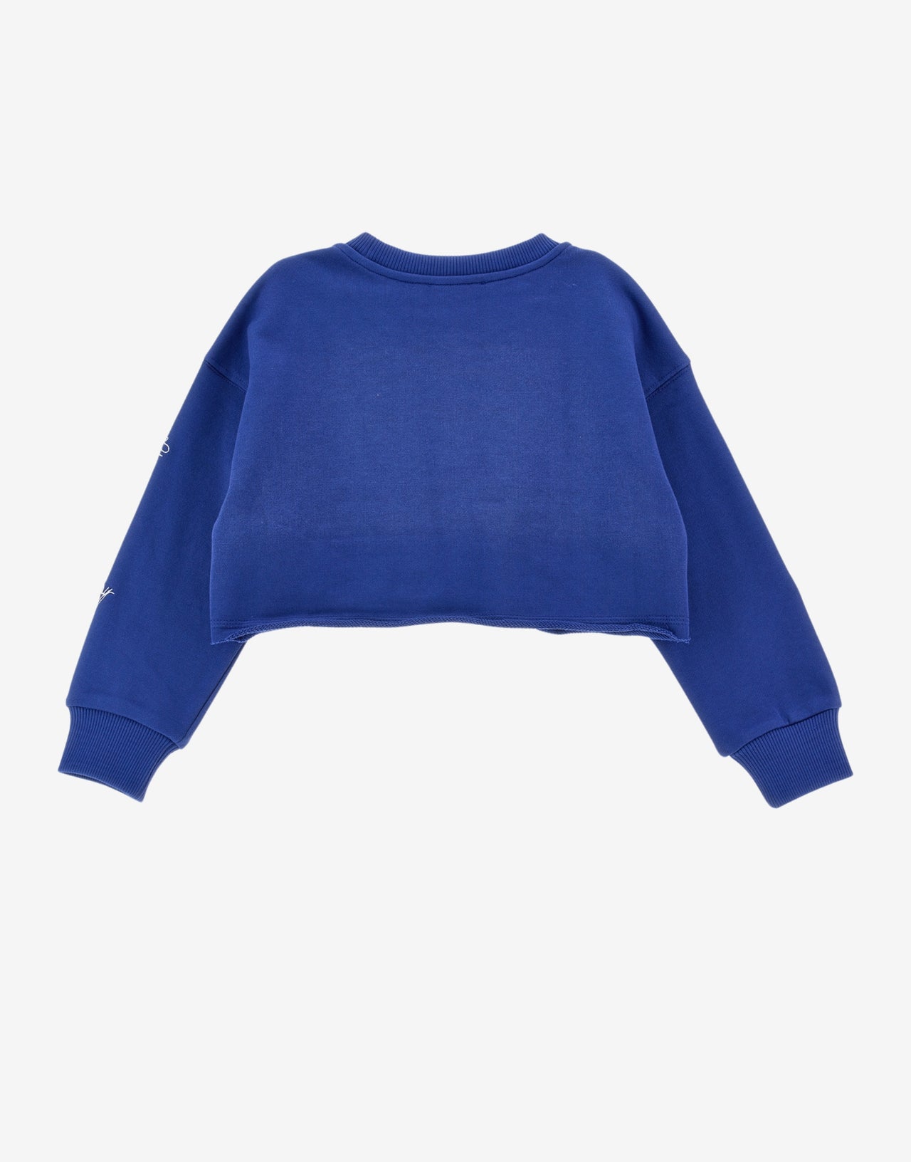 Sweatshirt pour enfants avec lettrage sur toute la surface