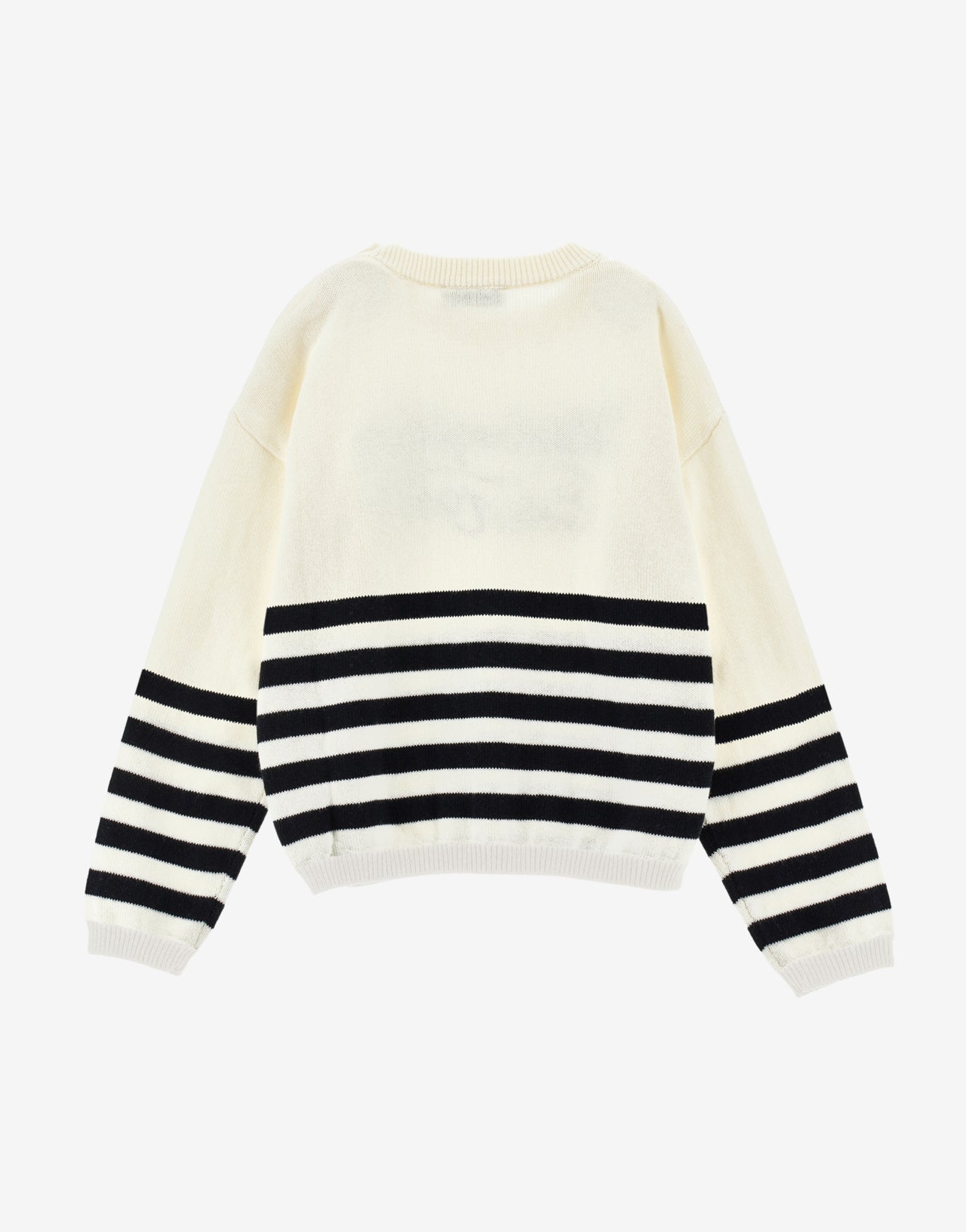Jersey infantil de algodón con rayas marineras 